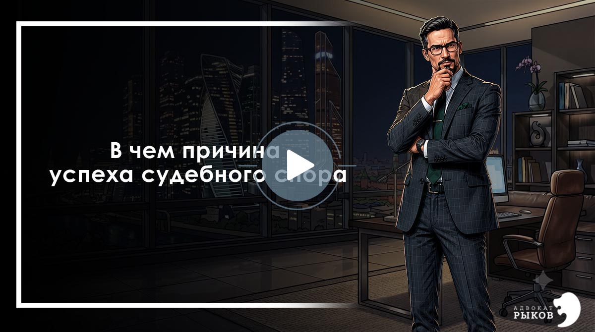 В чем причина успеха судебного спора? 
