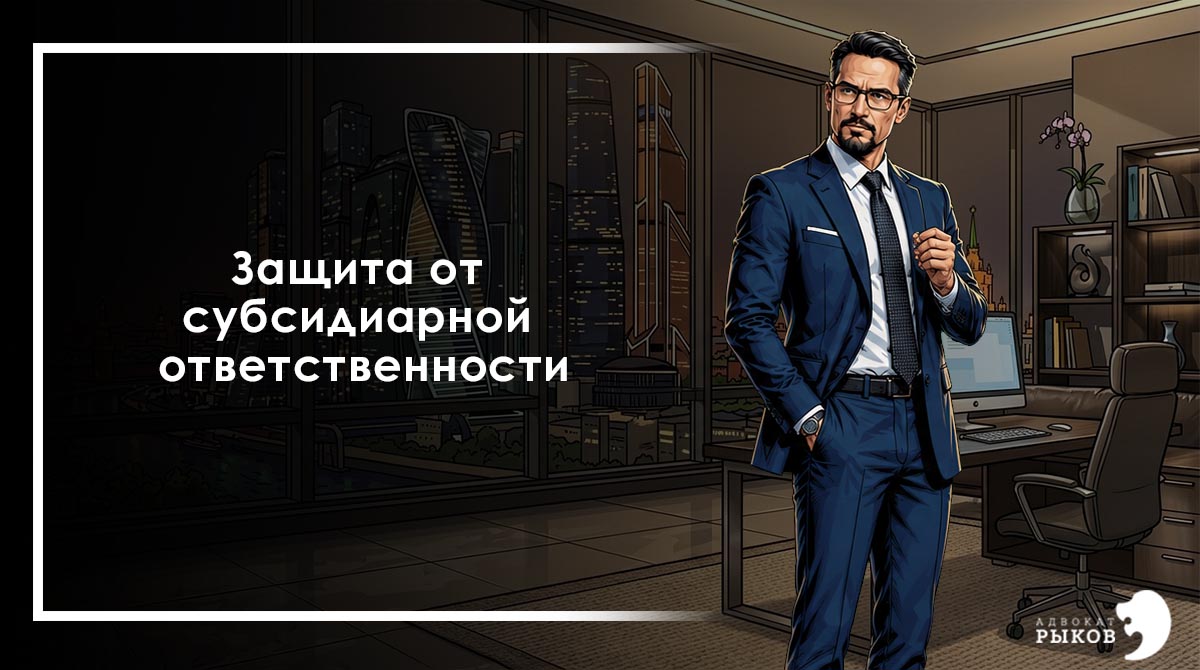 Защита от субсидиарной ответственности