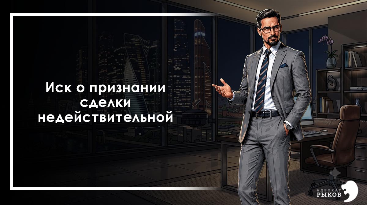Иск о признании сделки недействительной