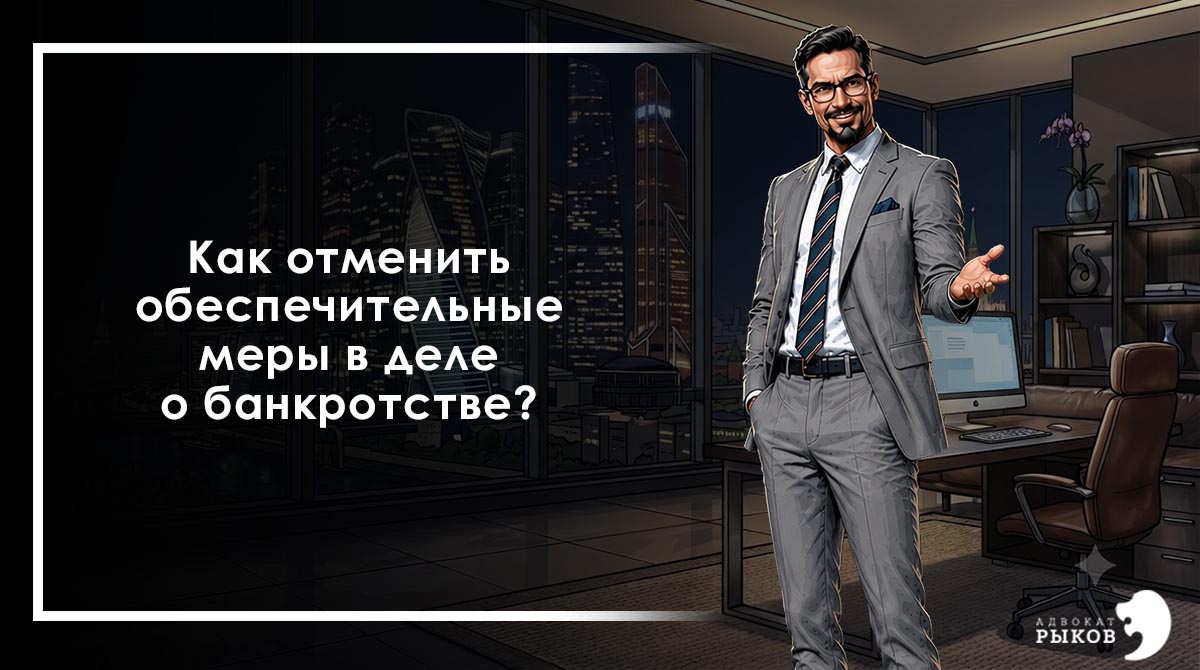 Как отменить обеспечительные меры в деле о банкротстве?