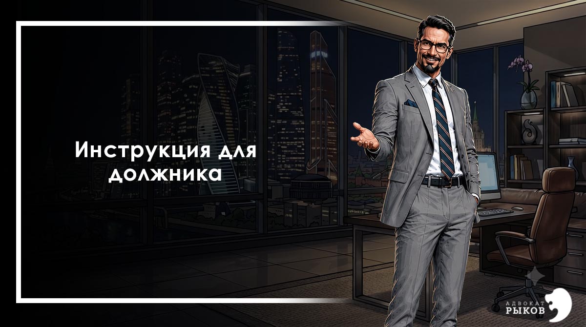Инструкция для должника