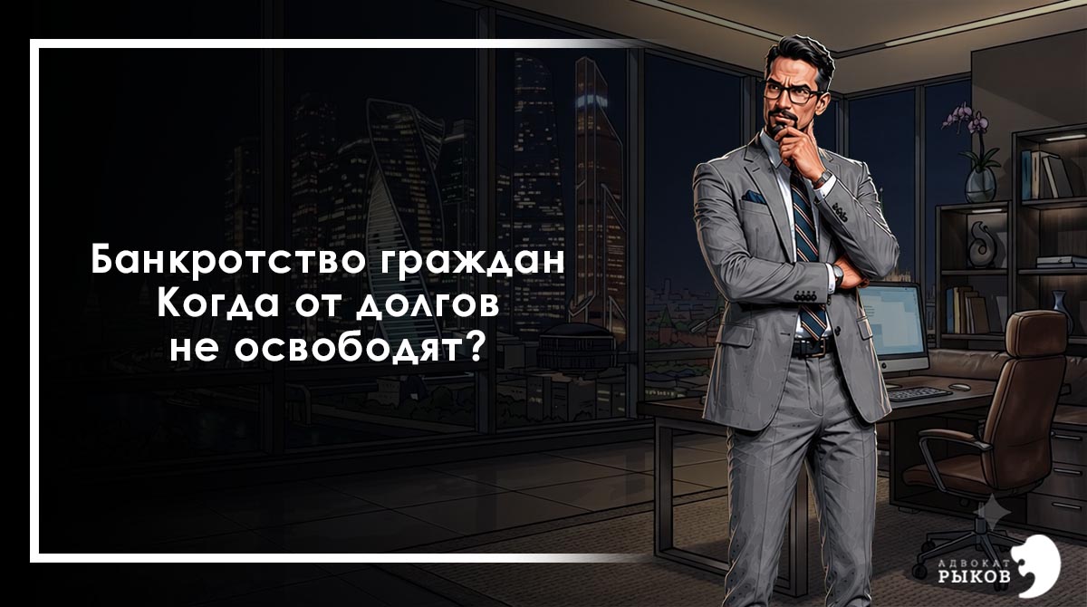 Банкротство граждан. Когда от долгов не освободят