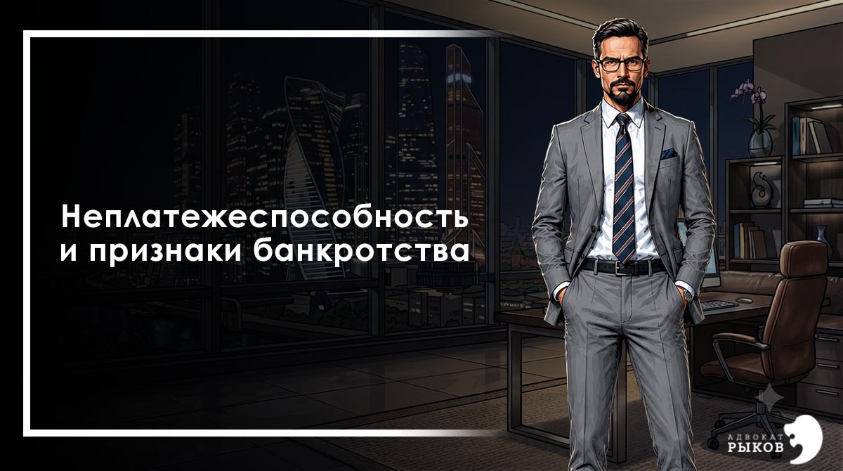 Неплатежеспособность и признаки банкротства