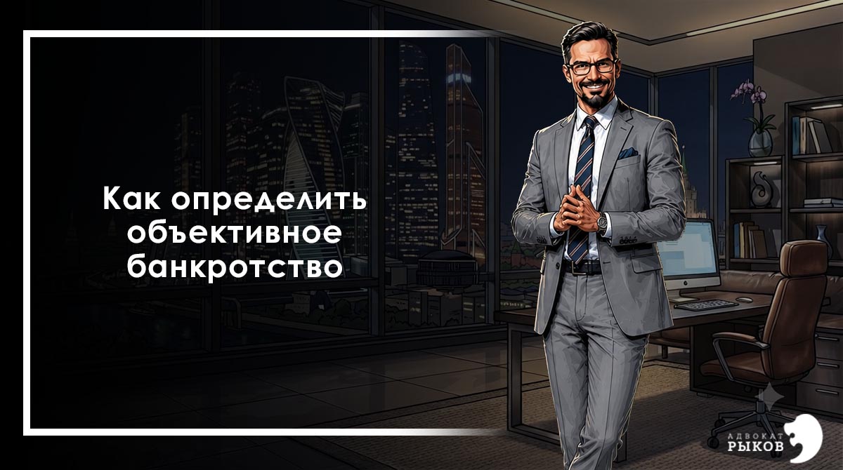 Как определить объективное банкротство?