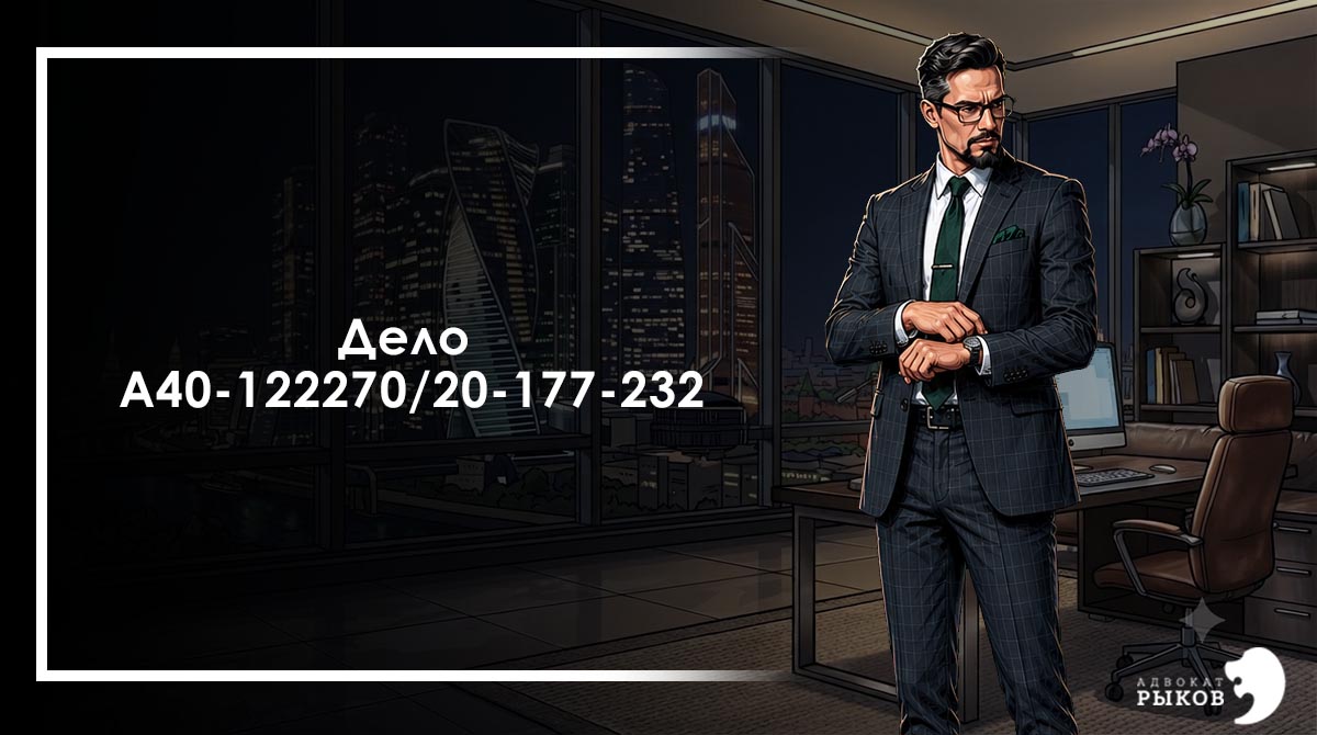 Защита сделки купли-продажи квартиры и прав покупателя по делу А40-122270/20-177-232
