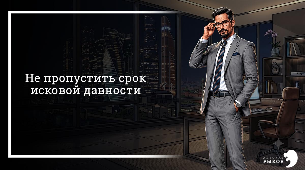 Не пропустить срок исковой давности
