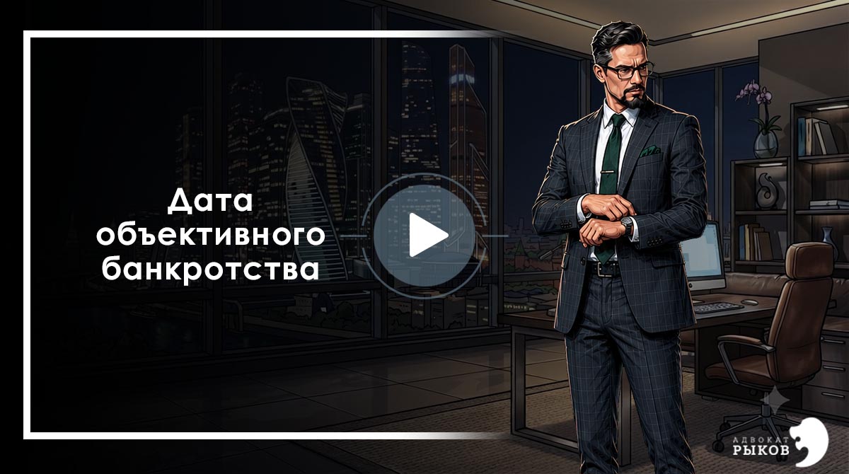 Дата объективного банкротства